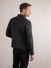 Lakeland Leather Blue Crook Jacket - Image 4 of 9