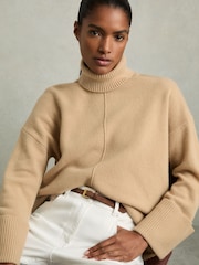חום-אדמדם - Reiss Holly Leather Skinny Belt - Image 2 of 4
