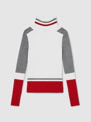 Reiss Skye Ribbed Roll-Neck Jumper - Imagen 2 de 4