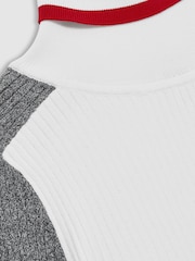 Reiss Skye Ribbed Roll-Neck Jumper - Imagen 4 de 4
