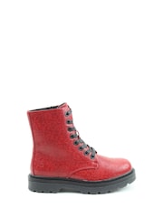 Heavenly Feet Justina2 Emboss Hearts Mid Boots - Image 1 of 6