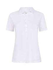 Greg Norman Women's Polo Core Shark Logo - Image 1 of 2