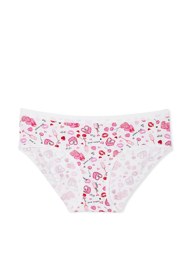 Victoria's Secret White Valentines Hipster Knickers - Image 3 of 3 Victoria's Secret White Valentines Hipster Knickers - Image 3 of 3