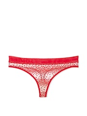 Victoria's Secret Lipstick Red Heart Logo Knickers - Image 3 of 3