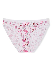 Victoria's Secret White Valentines Bikini Knickers - Image 3 of 3