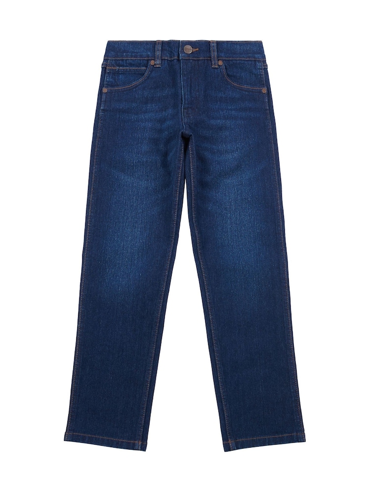 Wrangler Blue Boys Straight Fit Greensboro Regular Jeans - Image 1 of 5