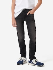 Wrangler Black Boys Slim Fit Texas Jeans - Image 1 of 11