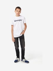 Wrangler Black Boys Slim Fit Texas Jeans - Image 3 of 11