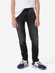 Wrangler Black Boys Slim Fit Texas Jeans - Image 6 of 11