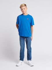 Wrangler Aqua Blue Boys Straight Fit Greensboro Regular Jeans - Image 4 of 10