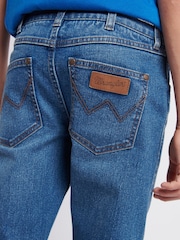 Wrangler Aqua Blue Boys Straight Fit Greensboro Regular Jeans - Image 5 of 10