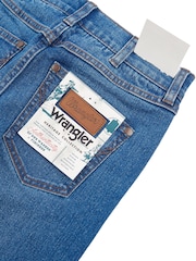 Wrangler Aqua Blue Boys Straight Fit Greensboro Regular Jeans - Image 9 of 10