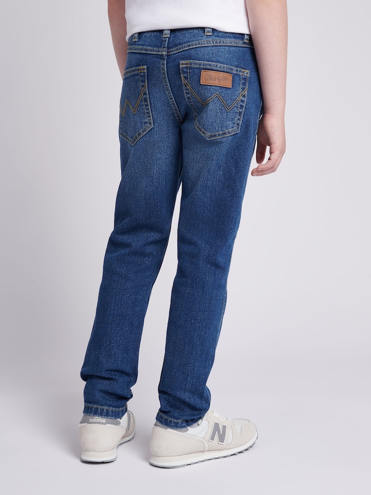 Wrangler Blue Boys Slim Fit Texas Jeans - Image 2 of 11