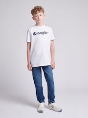 Wrangler Blue Boys Slim Fit Texas Jeans - Image 3 of 11