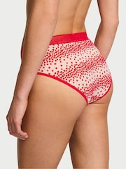 Victoria's Secret Lipstick Red Heart Hipster Logo Knickers - Image 2 of 3