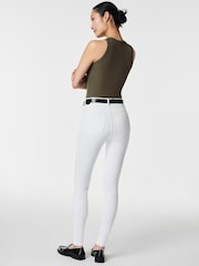 SPANXshape™ Every Wear Ankle Skinny Jeans, White - Image 2 of 4