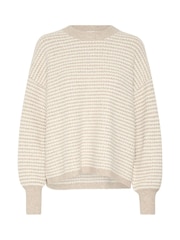 Kaffe KAellery Crew Neck Casual Fit Pullover Jumper - Image 4 of 5