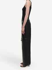 Simkhai Black Beatriz Wide Leg Cargo Trousers - Image 3 of 6