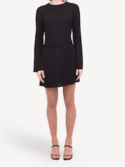 Simkhai Black Zabelle Mini Dress - Image 1 of 3