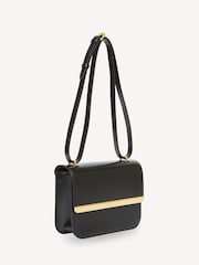 Simkhai Black Remy Leather Flap Bag - Image 4 of 9