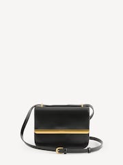 Simkhai Black Remy Leather Flap Bag - Image 5 of 9