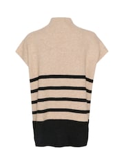 Cream Loose Fit CRStari Slipover Turtleneck Black Jumper - Image 6 of 6
