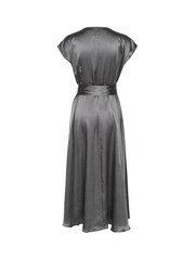 Cream Grey CRLoretta Short Sleeve Wrap Dress - Image 5 of 5