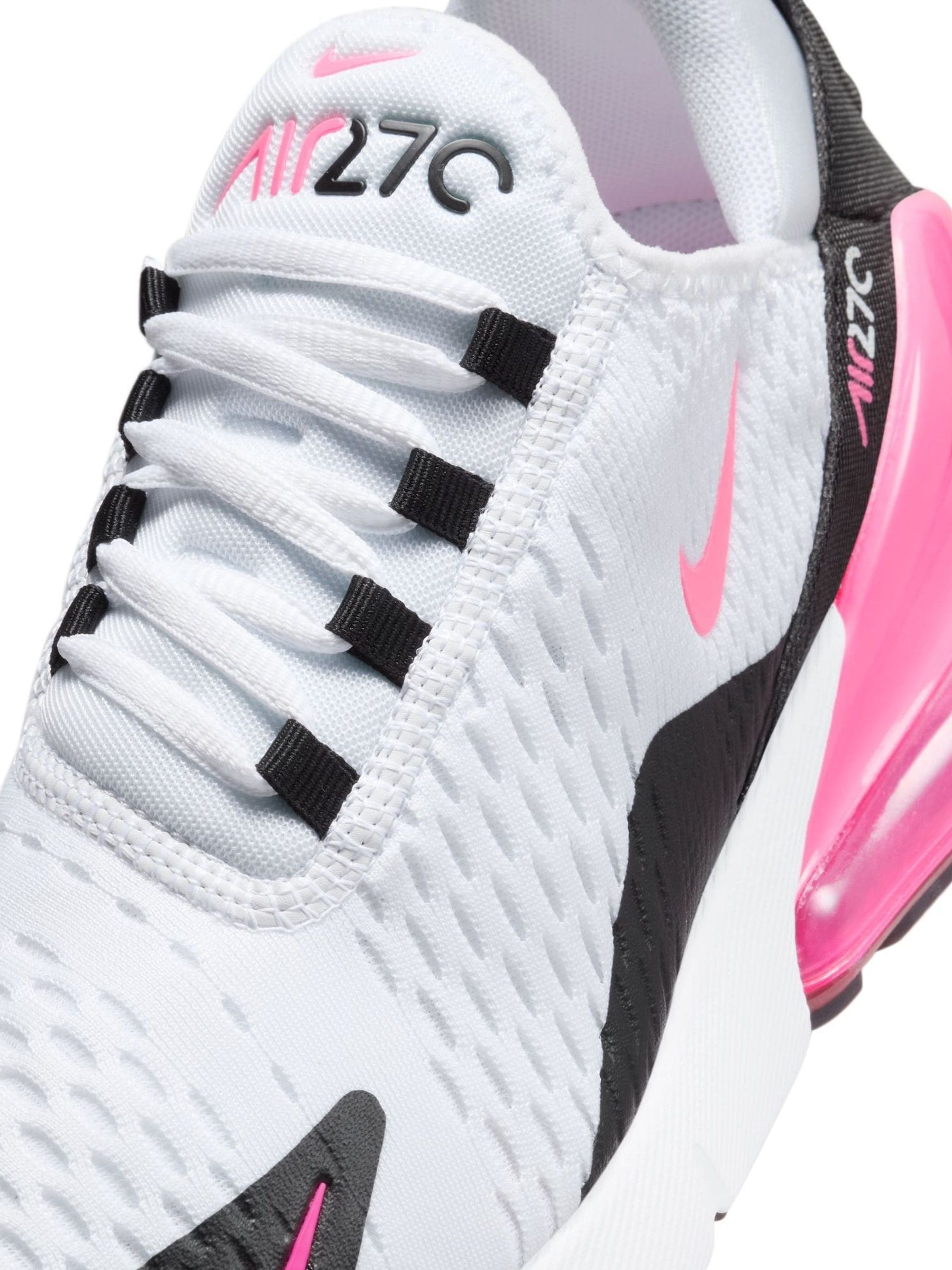 nike air max 270 black pink and green