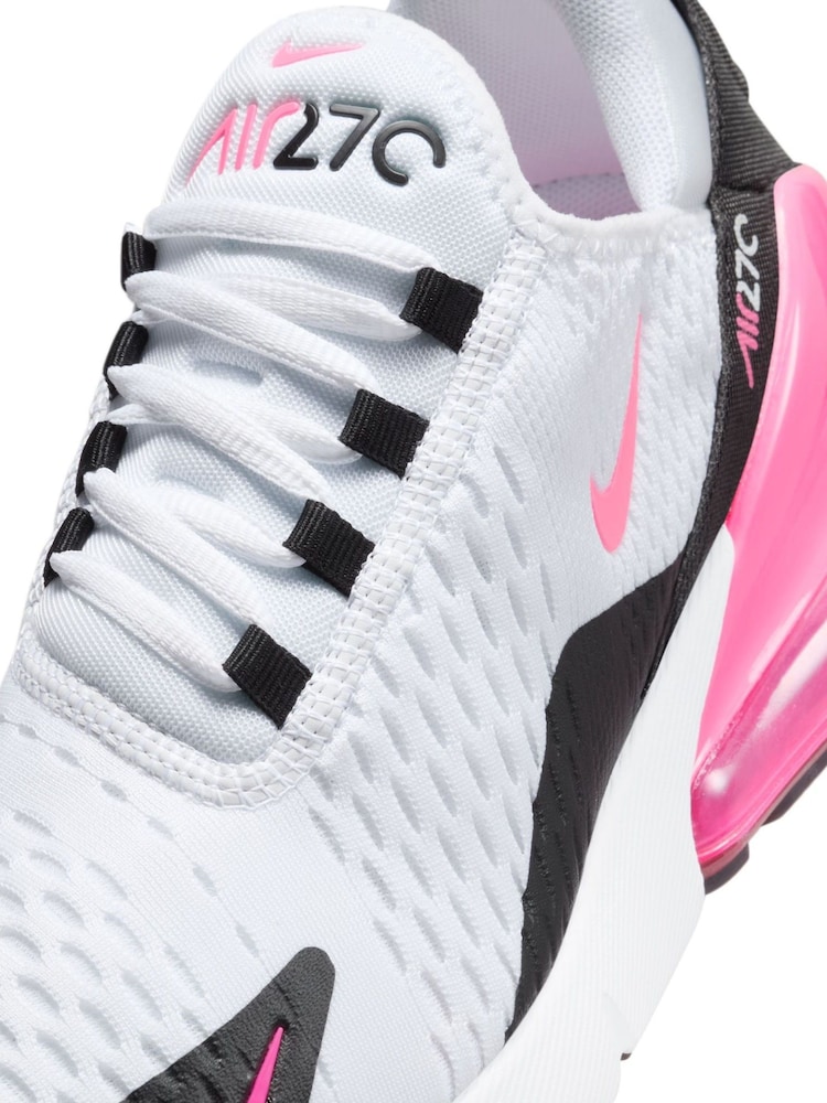 Bílá/Růžová - Tenisky Nike Air Max 270 - Image 10 of 11