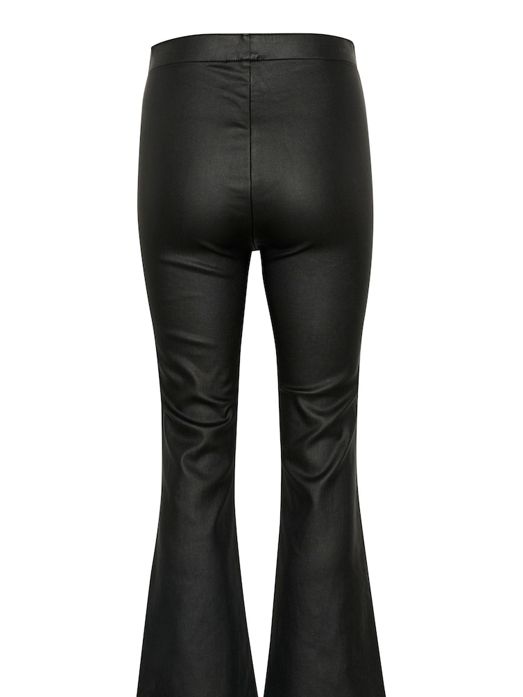 Cream CRTania Cropped Flared Black Trousers - Image 6 of 6