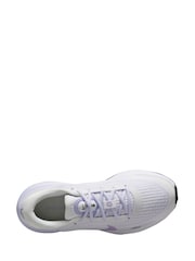 Nike White/Purple Journey Run Road Running Trainers - Image 3 of 5