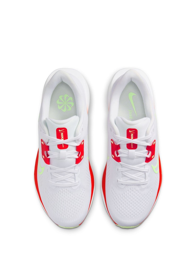 Nike White Quest 6 Road Running Trainers - Image 8 of 11