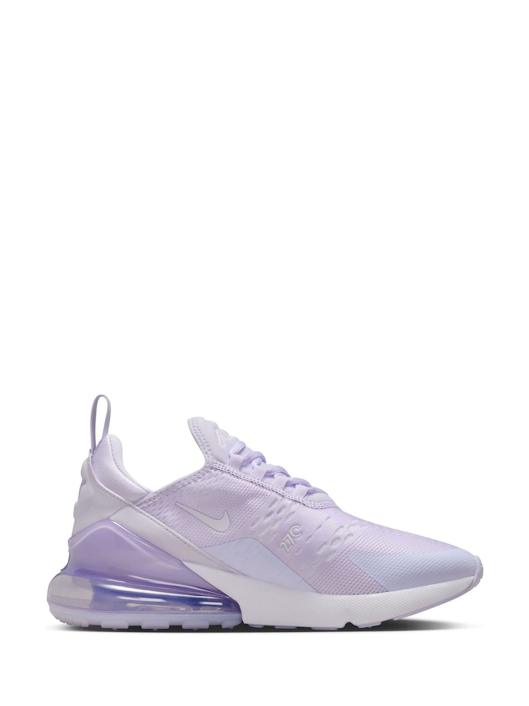 Nike Lilac Purple Air Max 270 Trainers - Image 3 of 11