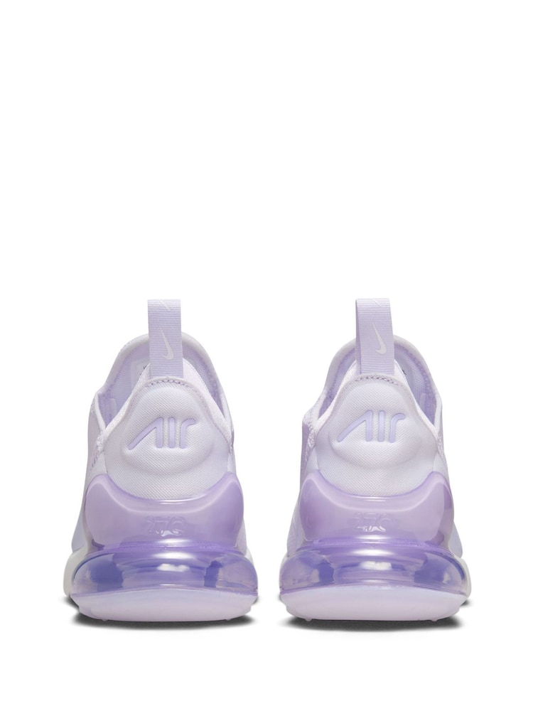 Nike Lilac Purple Air Max 270 Trainers - Image 6 of 11