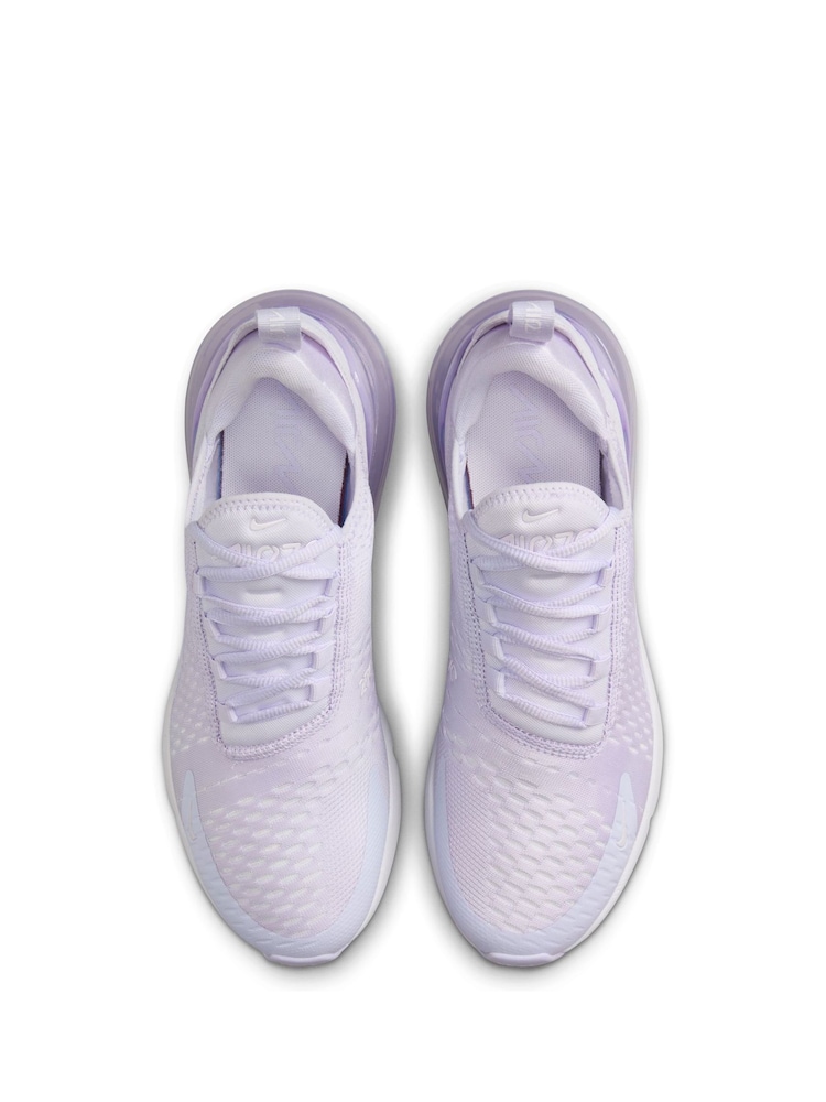 Nike Lilac Purple Air Max 270 Trainers - Image 7 of 11