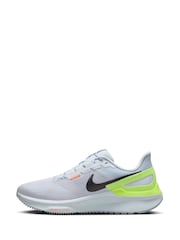 Синий - кроссовки для бега Nike Structure 25 Road - Изображение 4 из 11