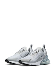 Nike Grey Air Max 270 Trainers - Image 2 of 11