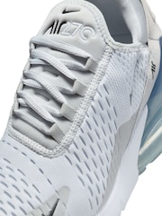 Nike Grey Air Max 270 Trainers - Image 9 of 11
