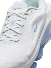 Nike White Blue Versair Gym Trainers - Image 10 of 11