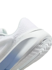 Nike White Blue Versair Gym Trainers - Image 11 of 11