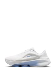Nike White Blue Versair Gym Trainers - Image 2 of 11