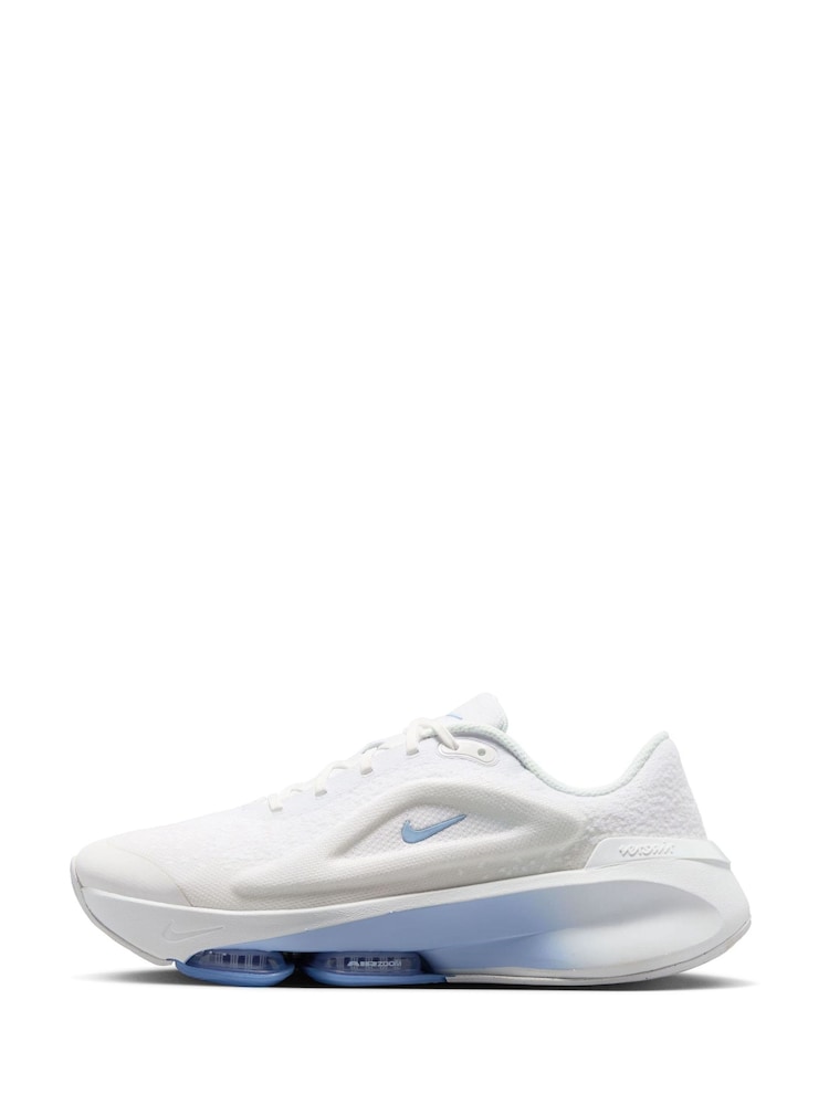 Nike White Blue Versair Gym Trainers - Image 2 of 11