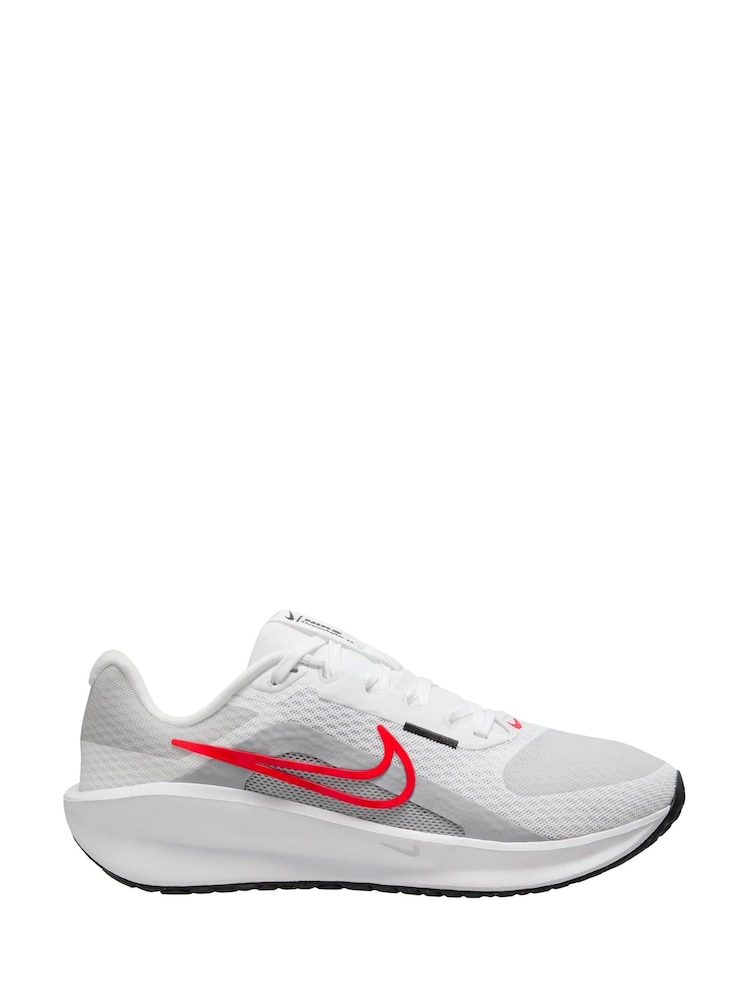 Nike Red/White Downshifter 13 Road Running Trainers - Image 1 of 4