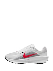 Nike Red/White Downshifter 13 Road Running Trainers - Image 2 of 4