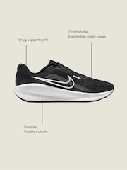 Nike Blue/Black Downshifter 13 Road Running Trainers - Image 3 of 5
