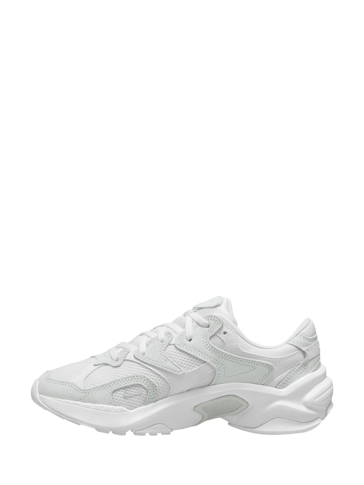 Nike White AL8 Trainers - Image 2 of 4