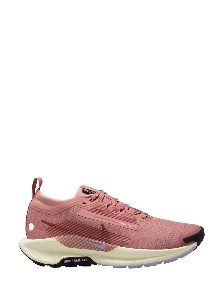Nike Pink Pegasus 5 GORE-TEX Waterproof Trail Running Trainers - Image 1 of 11 Nike Pink Pegasus 5 GORE-TEX Waterproof Trail Running Trainers - Image 1 of 11