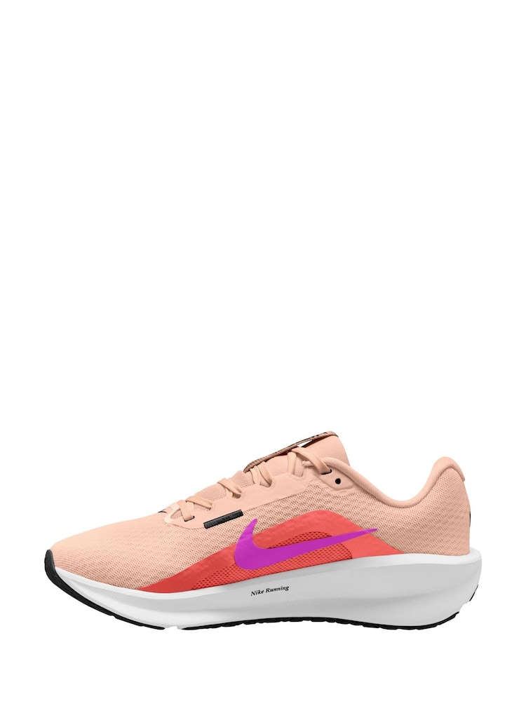 Nike Pink/Purple Downshifter 13 Road Running Trainers - Image 2 of 5 Nike Pink/Purple Downshifter 13 Road Running Trainers - Image 2 of 5