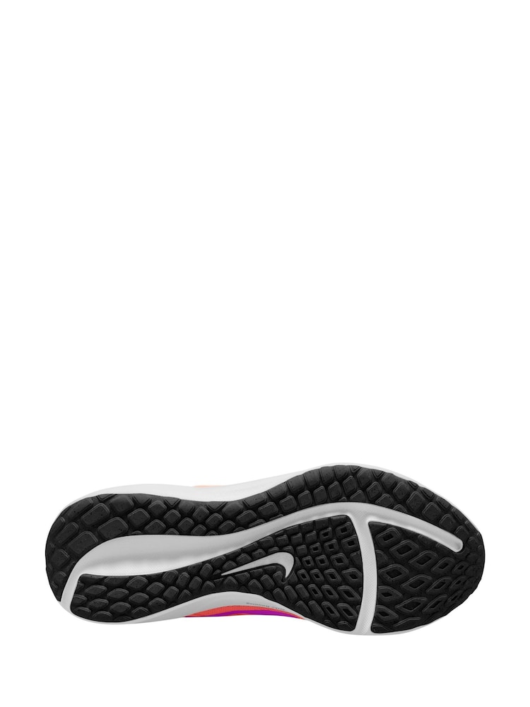 Nike Pink/Purple Downshifter 13 Road Running Trainers - Image 4 of 4