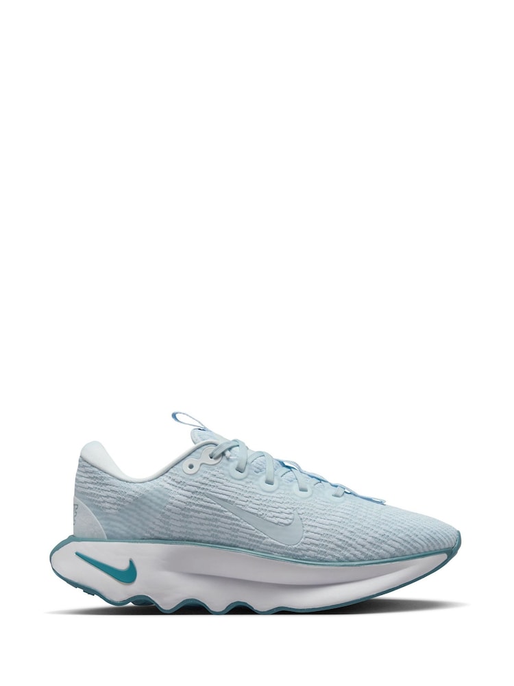 Nike Blue Motiva Premium Walking Trainers - Image 1 of 9